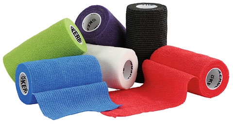 [1689] Bandage autoadhésif Equilastic noir, 7,5cm