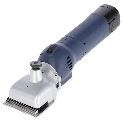 Tondeuse Clipster FarmClipper bleu, 2 batteries, 21/23 dents