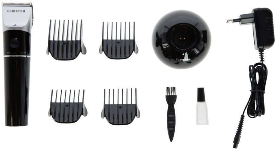 Tondeuse Clipster DeloX noir, sur batterie
