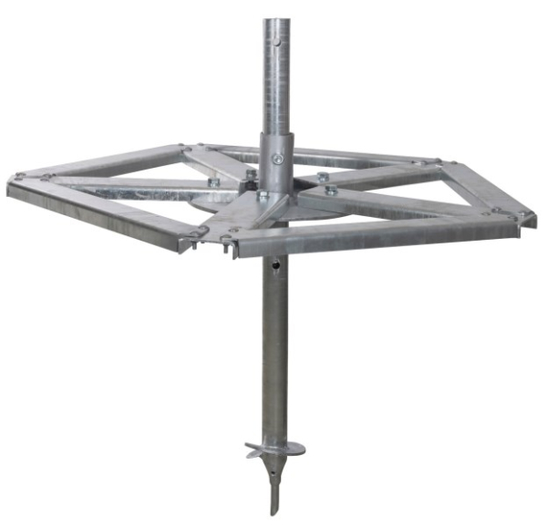 [18652] Kit d’ancrage pour brosse sur pilotis Maxi