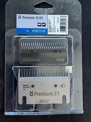 Jeu de peignes Kerbl Premium bovins/équins, 23/31 dents