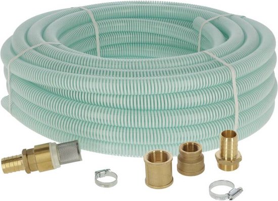 Kit tuyau d'aspiration 7m, pompes de pâture 3/4" - 1"