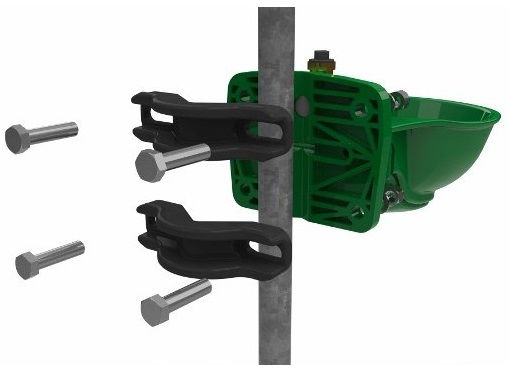 Abreuvoir K75 vert, raccord G 1/2", 2,8L