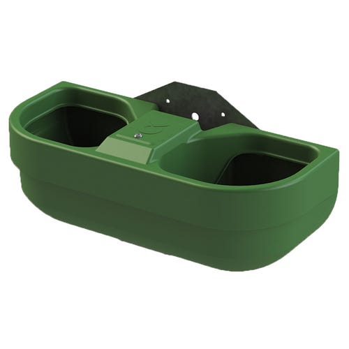 [223618] Abreuvoir double S60 flotteur, fixation murale