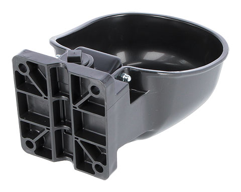 [225033] Abreuvoir K50 noir, raccord 1/2"-3/4", 2,2L