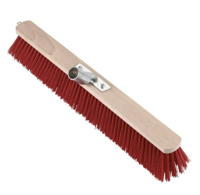 [29461] Balai large sans manche rouge, 100cm Ø27mm