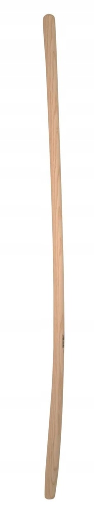 Manche four.écur. obtus/courbé Frêne / 135 cm / 39 mm