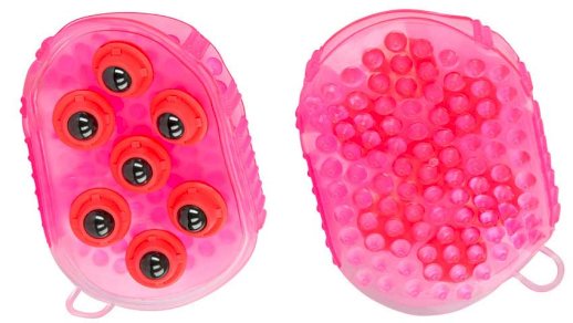 Etrille de massage rose