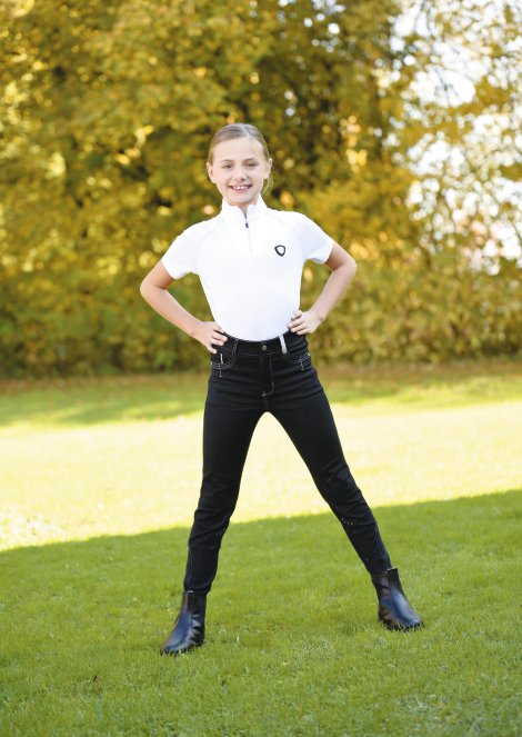 [3210036] Pantalon BasicPlus enfant, noir, T. 176