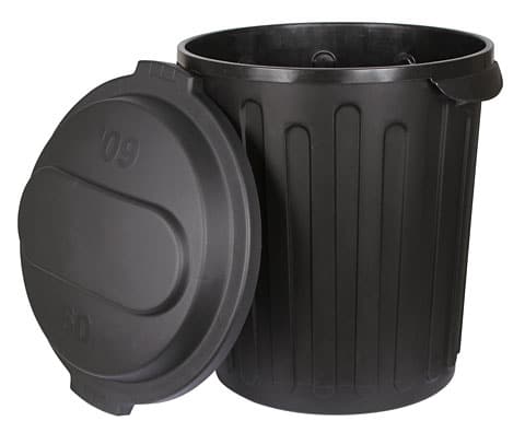 [3210251] Conteneur à fourrage 70l, noir