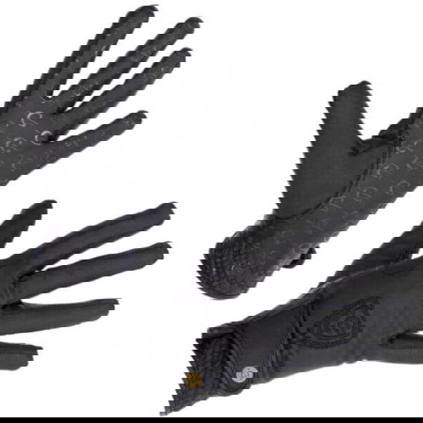 [3210520] Gants d'hiver Mora noirs, T.XS