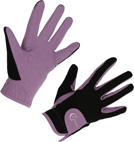 Gants enfant Lilli Starlight black/purple, T.M