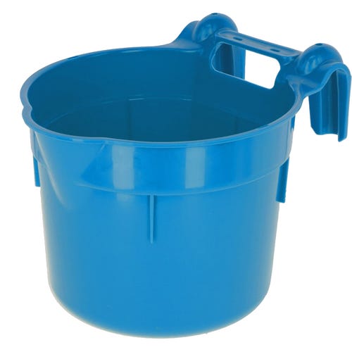 [3211696] Mangeoire suspendue - bleu roi Accrochez-vous, environ 8 L