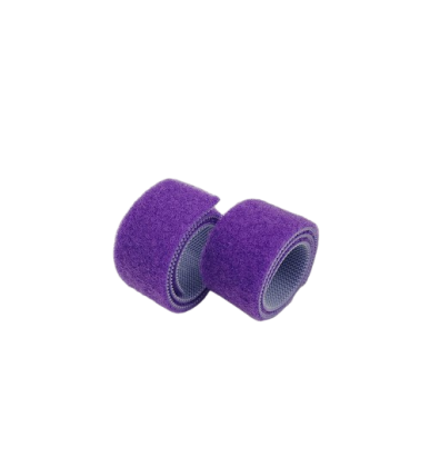 Fermeture scratch violet