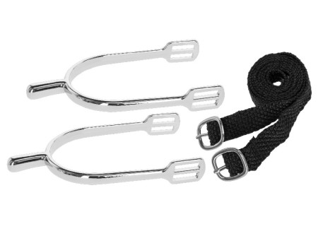 Eperons avec courroies femme par paire, 25 cm, goutte