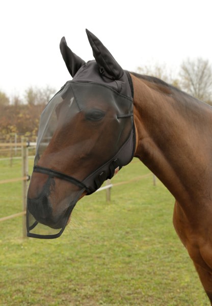Masque anti-mouche oreilles et nasaux, pony