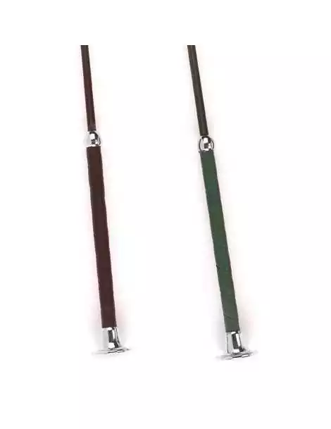 Cravache de dressage marron, 110 cm