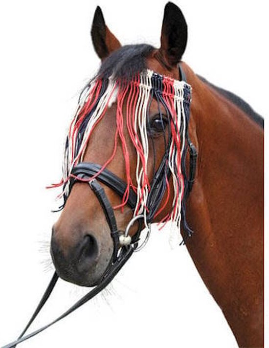 [321888] Frontal anti-mouche bleu/blanc/rouge, cob