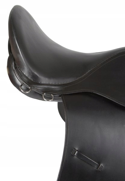 [32196] Selle mixte équipée poney noire, 16''