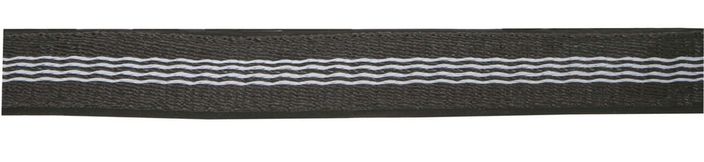 [321960] Licol Mustang noir/argent, pony