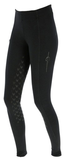 Legging Equona enfant, noir, T. 152