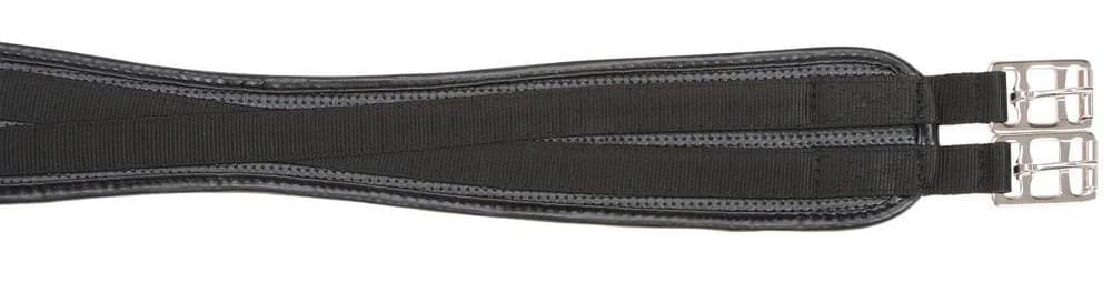 Sangle élastique arquée noire, 125 cm