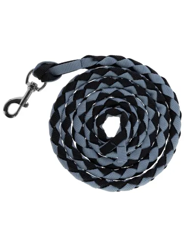 Longe américaine 2,5m noir/gris