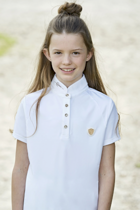 Maillot de compétition enfant, white, 140/146