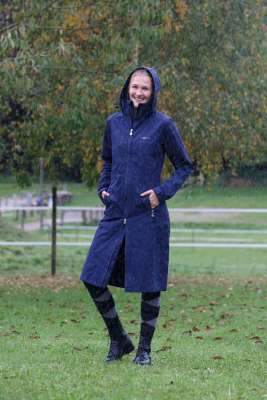 [3223384] Manteau d'équitation femmes, navy, T XL