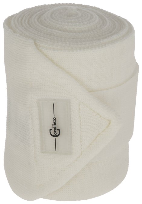 Bandage en tricot blanc lot de 4