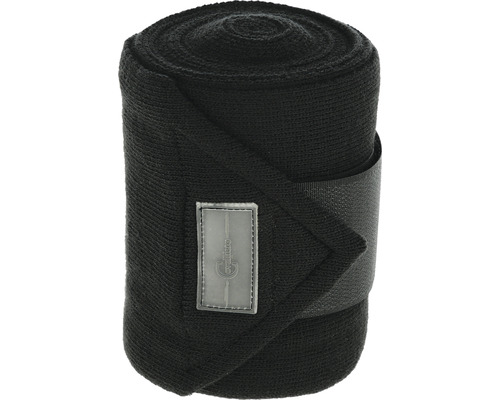 [3223983] Bandage en tricot noir lot de 4
