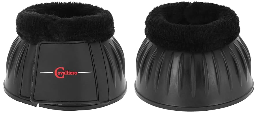 Cloches polaire caoutchouc noir, Cob