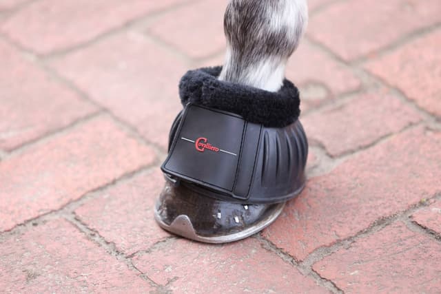 [3224666] Cloches polaire caoutchouc noires XFull