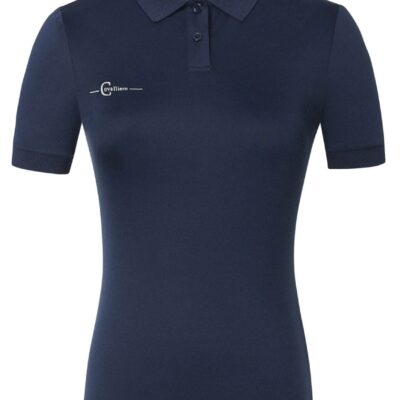 [3226257] Polo femmes navy L