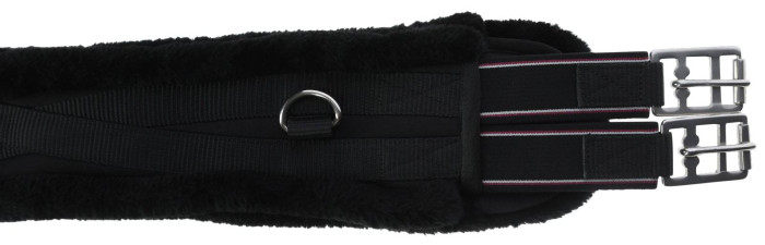 Sangle rembourrée noire, 140 cm