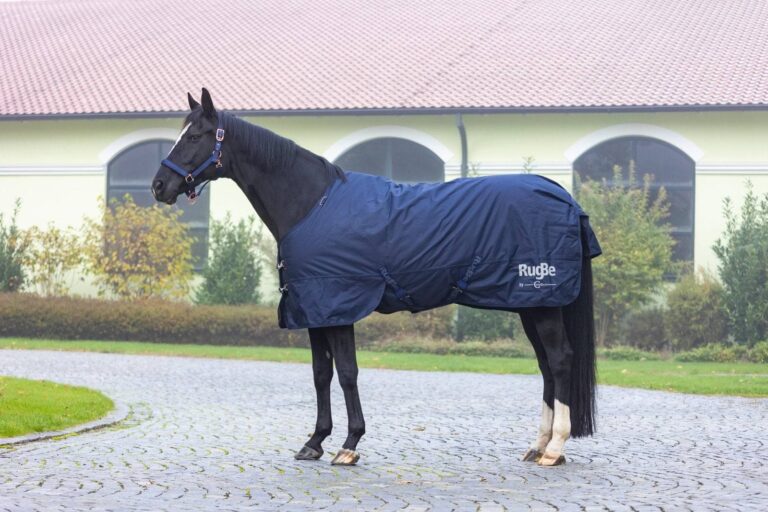 Couverture RugBe 200 dark navy 125 cm