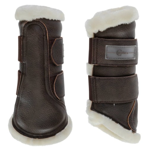 Guêtres souples Pelisa dark brown full