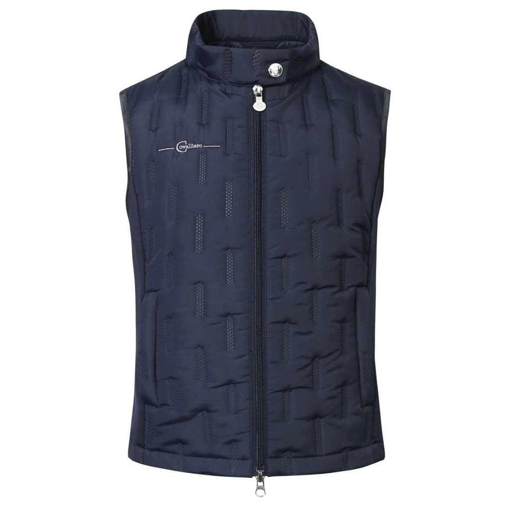 Gilet hybride enfants, navy taille 164 à 170