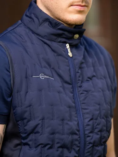 [3227290] Gilet hommes navy T. S