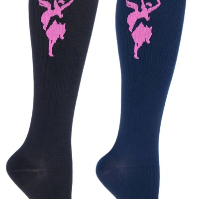 [3228078] Chauss. éq. compression Janne black/darknavy, pack 2, 37-39