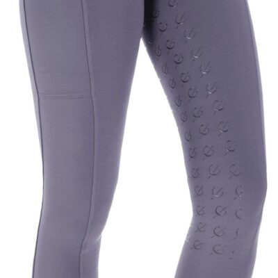 Pant.équit. Janne x PinkRibbon fond intégr. graphite, t. 46