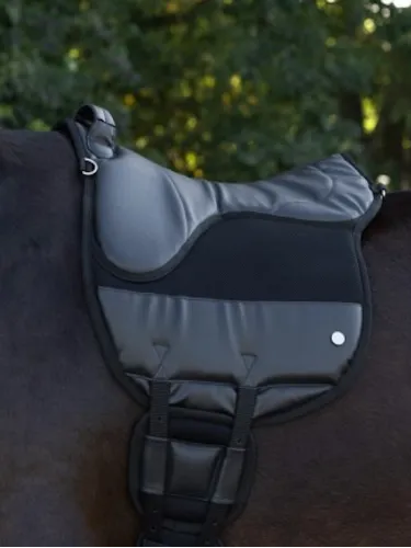 Tapis selle AirRide noir 50cm