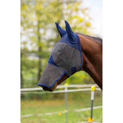 Masque anti-mouche ac protect. navy, cheval, protection des n