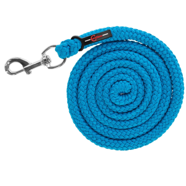 Longe Hippo bleue avec mousqueton