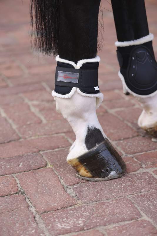 [3297669] Protège-boulets TecAir noir, Full