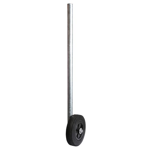 Roue d'appui Ø200mm, reglable pour barrière de clôture