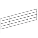 Barrière de clôture zinguée reglable, 90cm, 4-5m